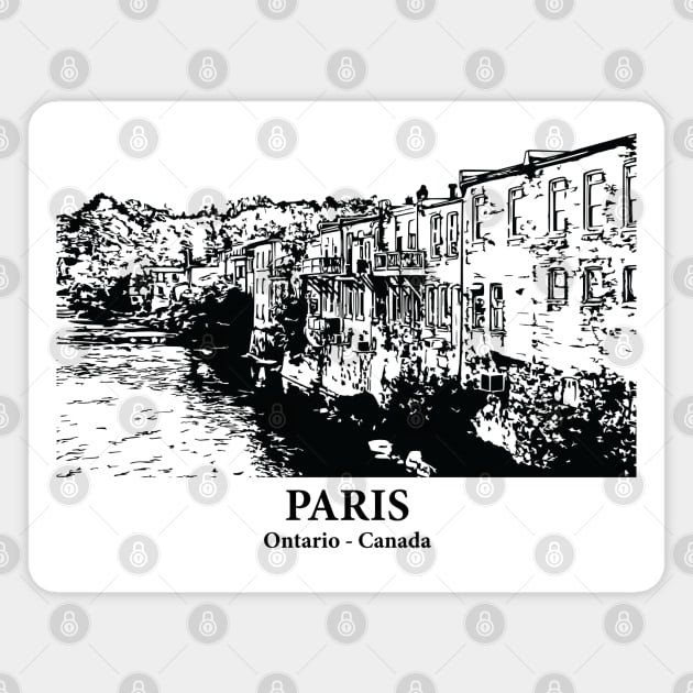 Paris - Ontario Magnet by Lakeric